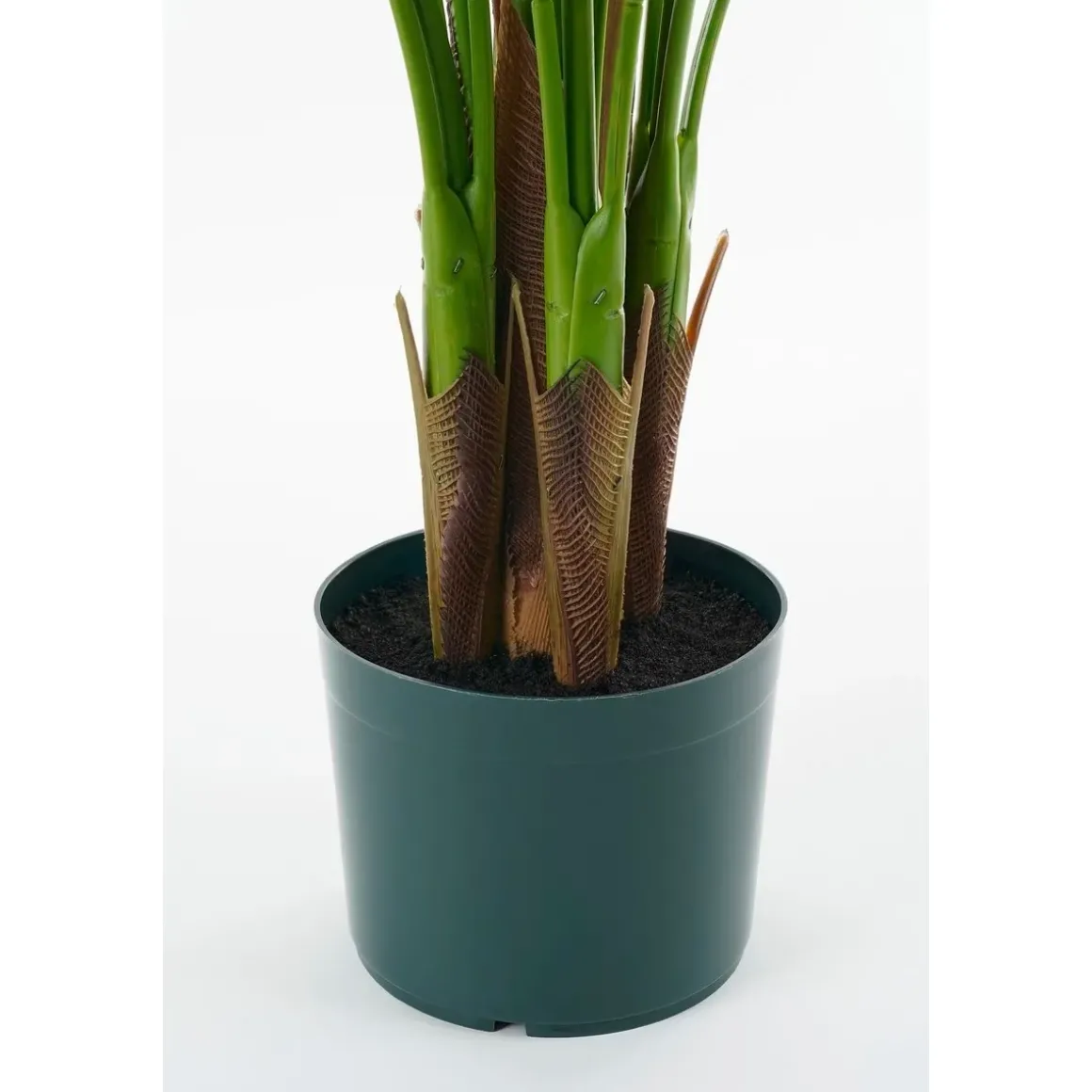 Areca Palm Kunstplant in Pot – H134 x Ø50 cm – Groen