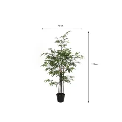 Bamboe Kunstplant – H120 x Ø75 cm – Groen
