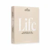 Beige koffietafelboek