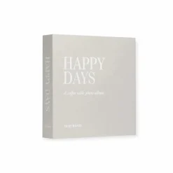 Beige Taupe koffietafelboek klein