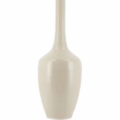 Beige vaas groot 13x21x60cm