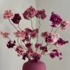 Bloesem boeket burgundy roze