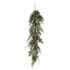 Bodi Druppelvormige Kerstslinger – L110 x B18 x H10 cm – Bordeaux