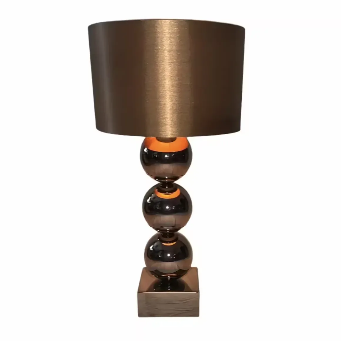 Bollamp Blokvoet Sepia