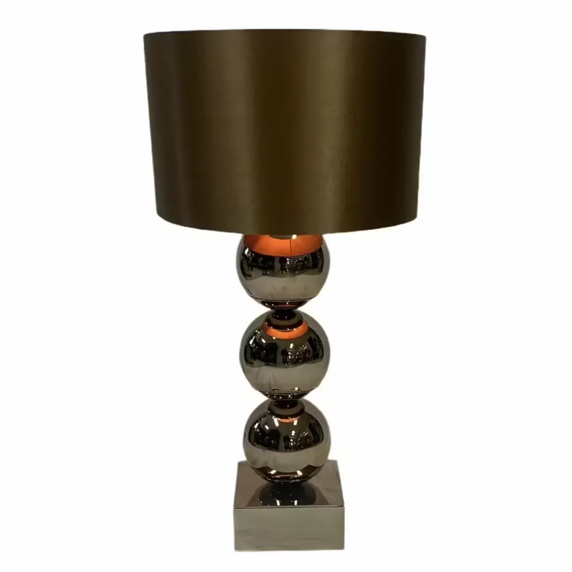Bollamp Blokvoet Sepia