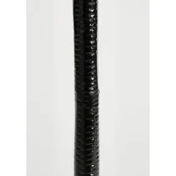 Colin Bijzettafel – H58 x Ø34 cm – Gerecycled Aluminium – 100% FSC – Zwart