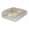 Colmore Plaid rib hazelnoot imitatiebont 130×170