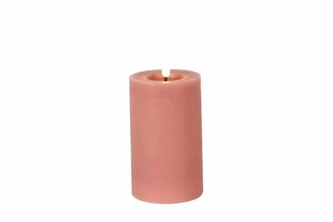 Countryfield Led Kaars Roze 7,5 x 12,5 cm