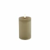 Countryfield Led Kaars Taupe 7,5 x 12,5 cm