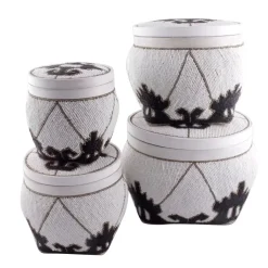 Decoratie Kralen mand Sultan XL