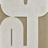3D wanddecoratie 83x123cm Beige Taupe #2