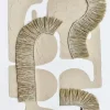 3D wanddecoratie 63x93cm Reliëf met stro