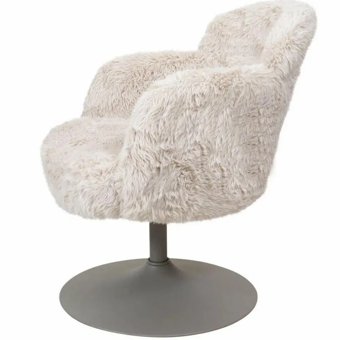 Fauteuil Relaxstoel – Scottie Fluffy Creme