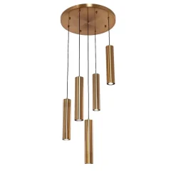 Hanglamp Cilinder 5 | Gold