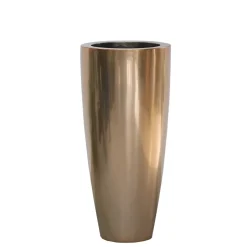 Hoge vaas Kentucky Copper brons 80 of 100 cm