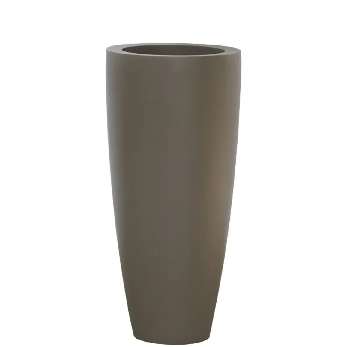 Hoge vaas Kentucky S Taupe 80 cm