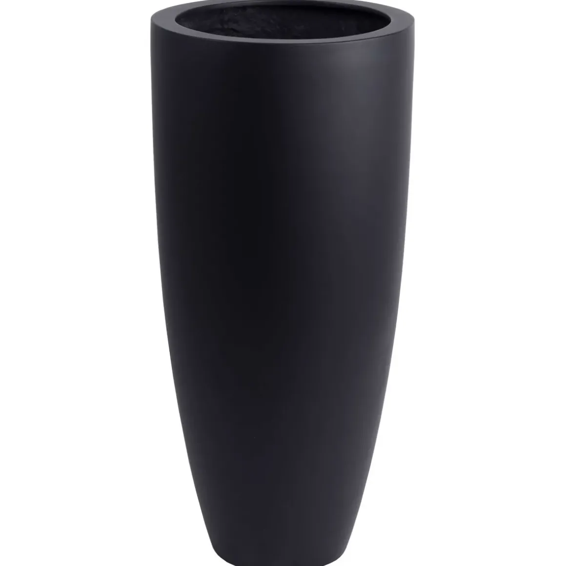 Hoge vaas Kentucky zwart / grijs 80 of 100 cm