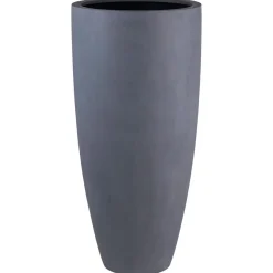 Hoge vaas Kentucky zwart / grijs 80 of 100 cm