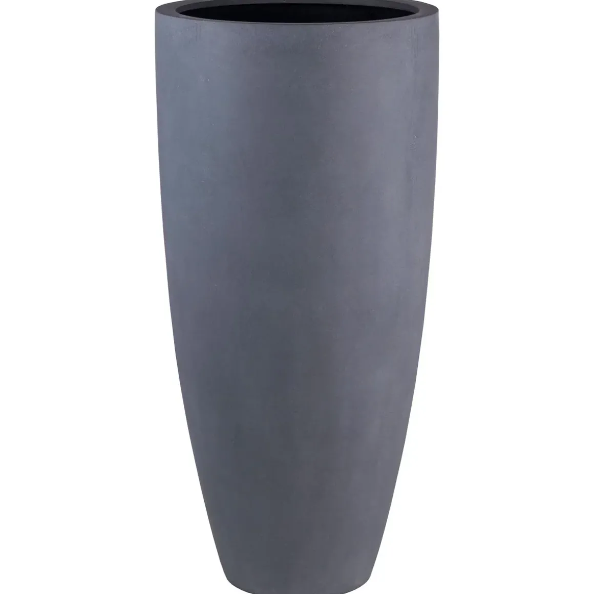 Hoge vaas Kentucky zwart / grijs 80 of 100 cm