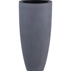 Hoge vaas Kentucky zwart / grijs 80 of 100 cm