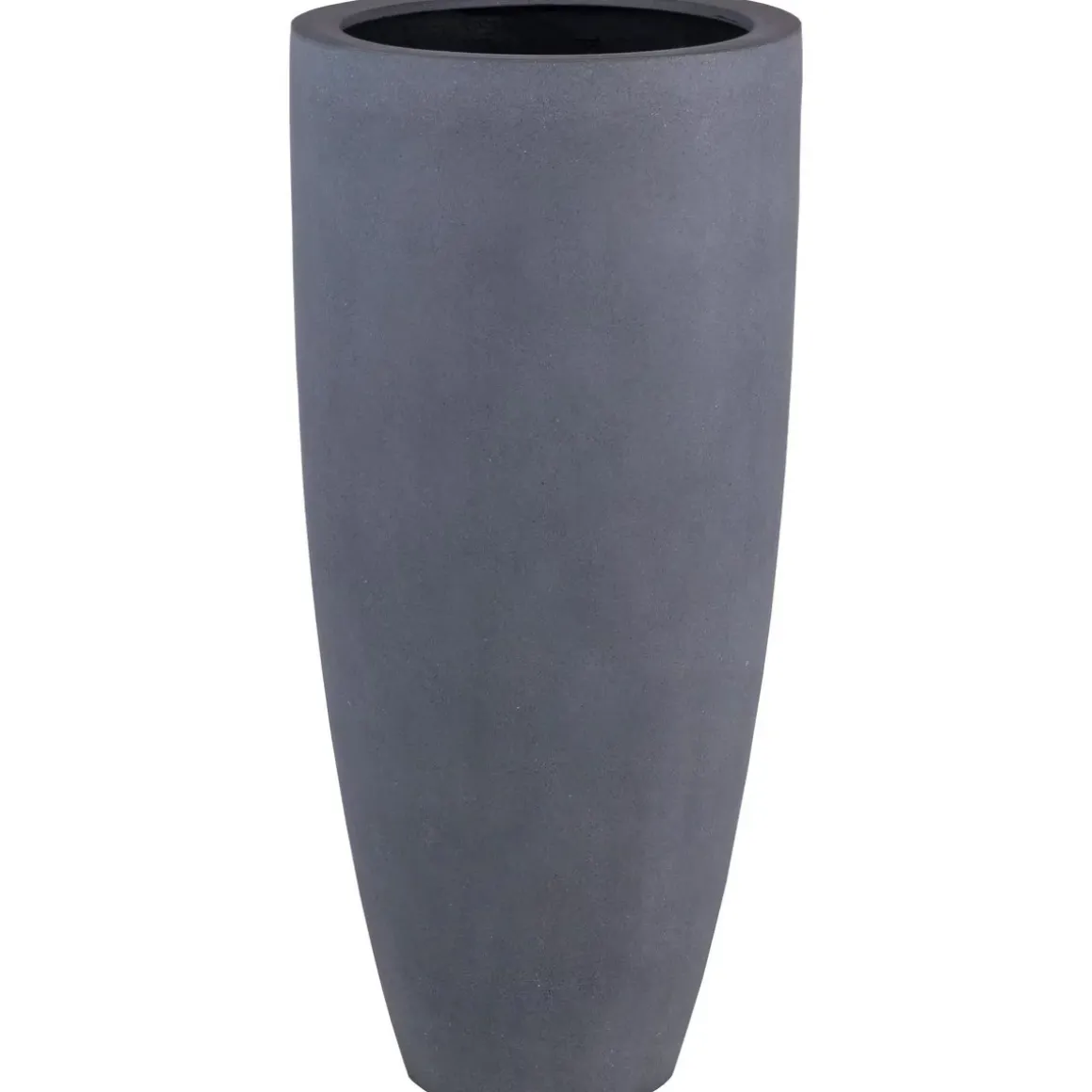 Hoge vaas Kentucky zwart / grijs 80 of 100 cm