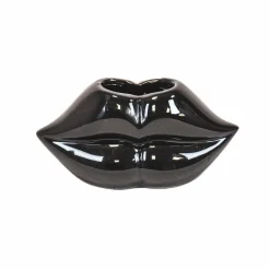 HV Lip vaas zwart – black – 15,5×6,5×7,5cm