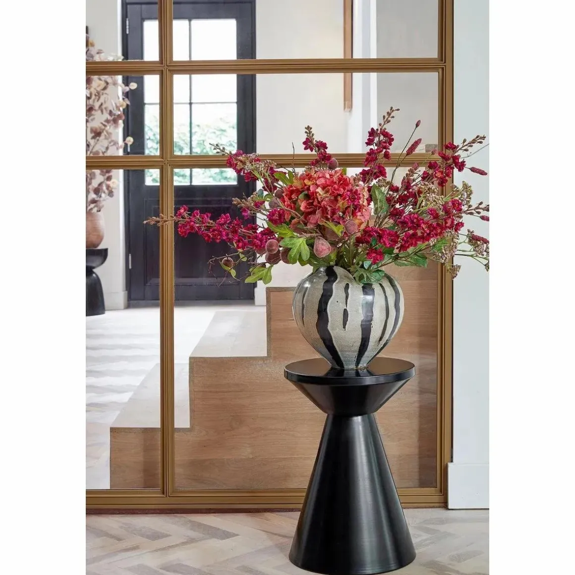 Jim Bijzettafel – H45 x Ø31 cm – IJzer – Zwart