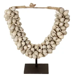 J66 Kleine schelpenketting ornament op voet