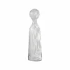 J-Line Decoratie fles hoog wit