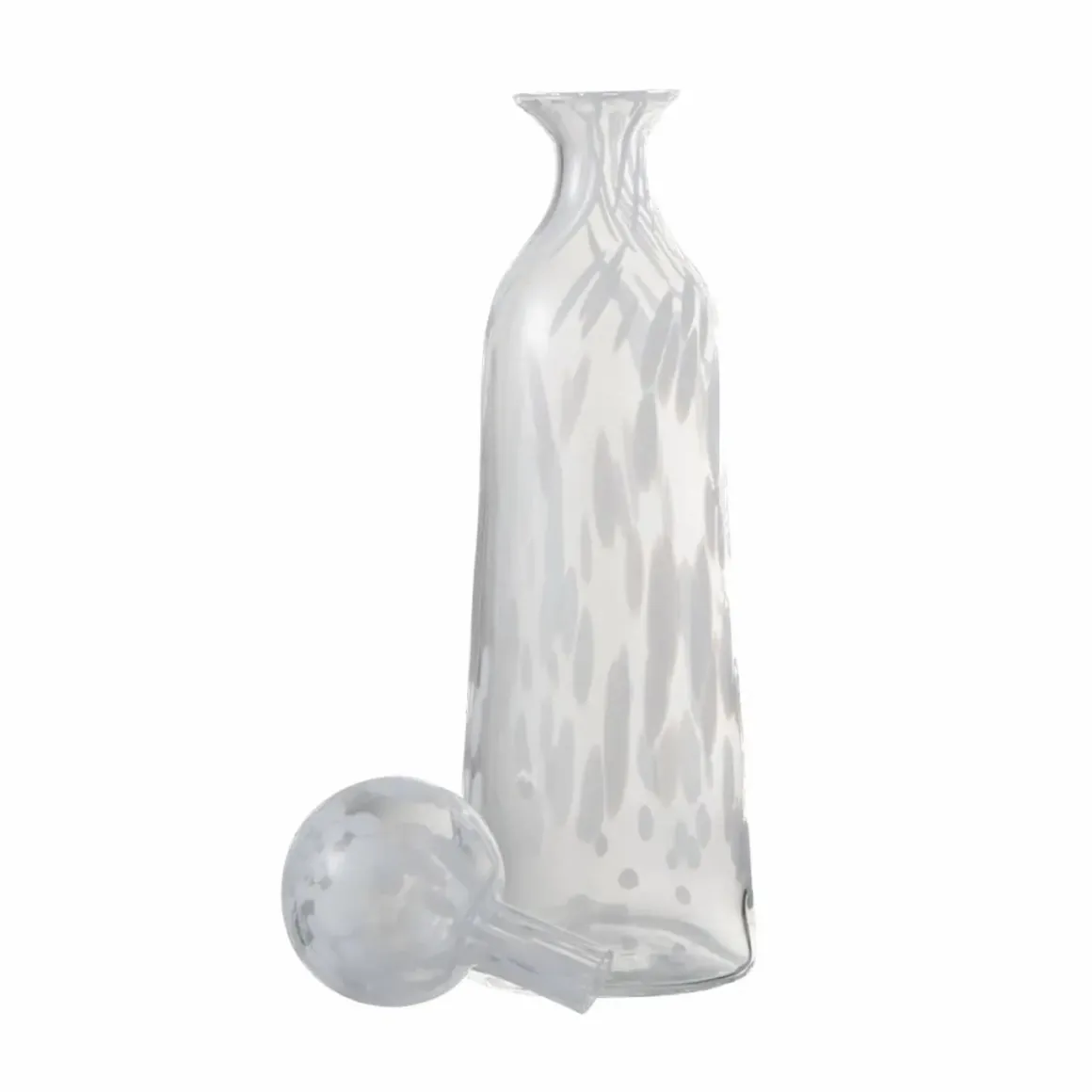 J-Line Decoratie fles hoog wit
