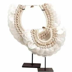 J36 Schelp ornament op voet standaard groot