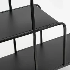 Jules Wandkast – L70 x B30 x H76 cm – Metaal – Zwart