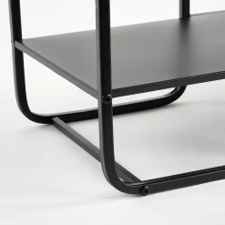 Jules Wandkast – L70 x B30 x H76 cm – Metaal – Zwart