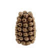 Kerstballen vaas brons Ø18,5×28 cm – Light & Living
