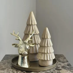 Kerst decoratie complete tafel decoratie set met kerstboom en rendier