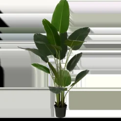 Kunstplant Bananenboom in Pot – H180 x Ø30 cm – Groen