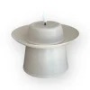 Led kaars voor buiten beige – 14x14x9cm – Mansion Atmosphere