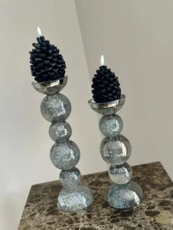 Light & Living | Kandelaar ITINGA glas smoke L