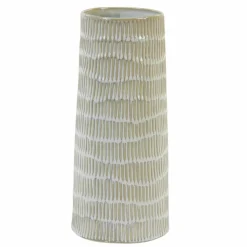Light & Living Vaas Ø15×32,5 cm GIORGIA crème beige