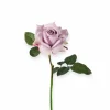 Lila / licht roze zijden bloem rozen roos