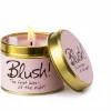 Lily-Flame Blush geurkaars