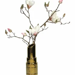 Lipstick vaas | Goud | 10x10x35cm