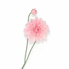 Losse zijde bloem Dahlia roze – 78cm