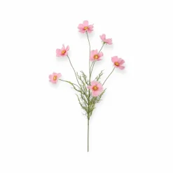 Losse zijden bloemen roze 77 cm
