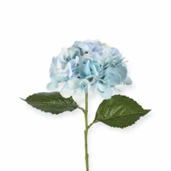 Losse zijden bloem Hydrangea blauw 70cm