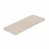 Marmer dienblad rechthoek S beige 10x25cm
