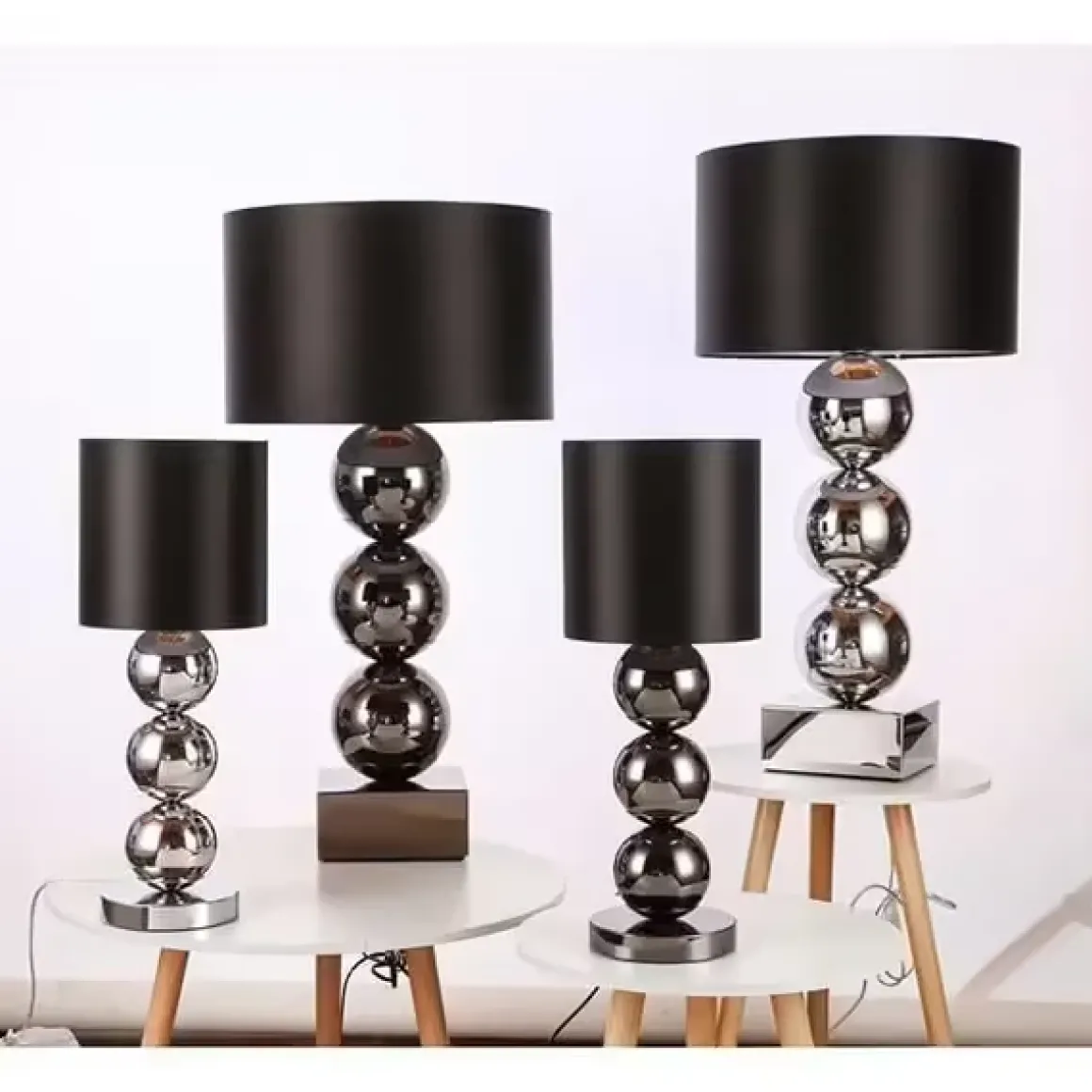 Mini Bollamp Chroom