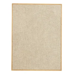 Mista Wanddecoratie – L60 x B3 x H80 cm – 100% FSC – Mdf – Bruin