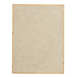 Mista Wanddecoratie – L60 x B3 x H80 cm – 100% FSC – Mdf – Bruin
