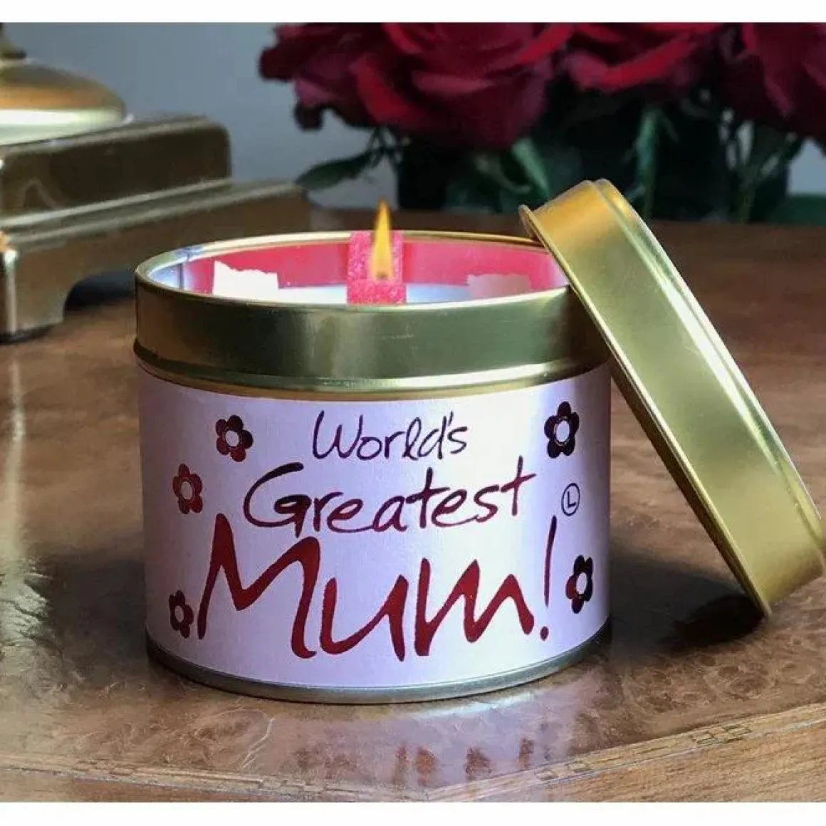 Moederdagcadeau tip : Lily-Flame World’s Greatest Mum geurkaars